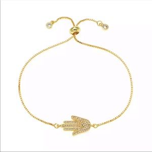 Evil Eye Hamsa Fatima Hand Bracelet